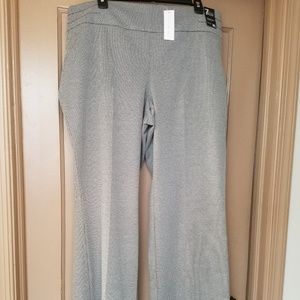 NWT NY&C XL Wide Leg Stretch Dress Pants